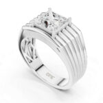 3 Carat Diamond Solitaire Men’s Ring in 14K / 18K Gold | IGI Certified - Image 3