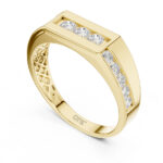 0.60 Carat Diamond Ring for Men | IGI Certified | 18K or 14K Gold