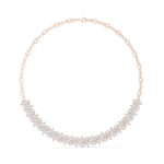 Exclusive Mixed Shape Diamond Necklace | Pear, Princess & Marquise | Gold - Image 2