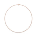 Premium Full Gold Diamond Necklace for Women | Certified - Image 2