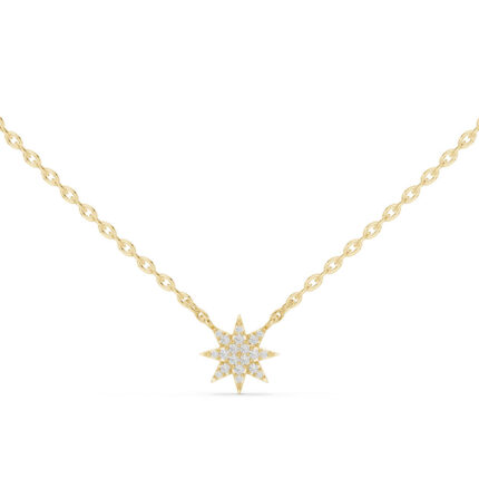 Everyday Star Charm with Diamonds (Pendant Only)