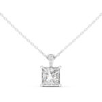 Princess Shine Diamond Pendant – [Chain Not Provided] - Image 2