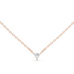 Sleek Trillion Cut Pendant – No Chain Attached - Image 3