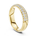Minimal Luxe Diamond Eternity Ring in Certified 14K / 18K Gold